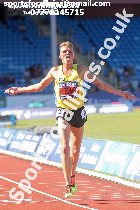 Mens 5000 metres, World Championship Team Trials, Alexander Stadium, Birmingham